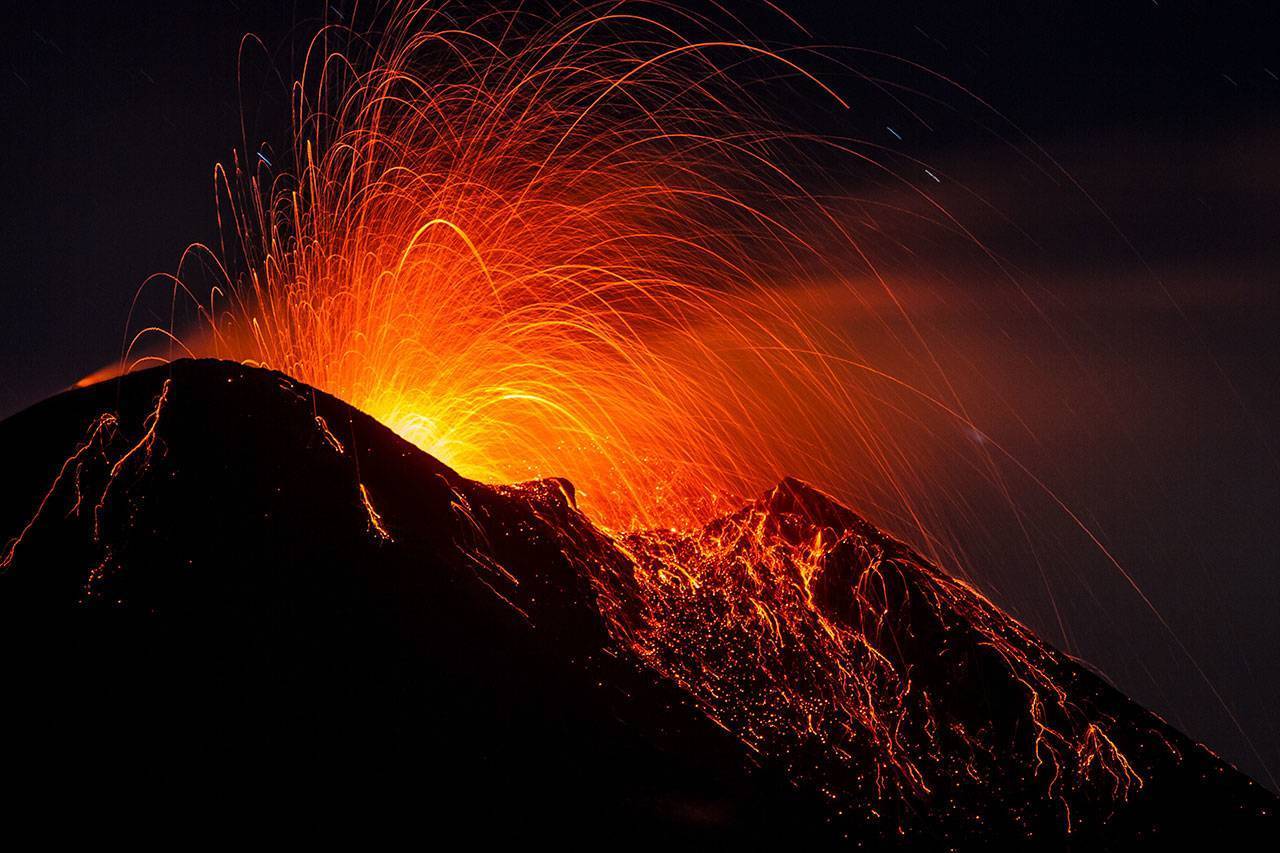 Escursioni alle Isole Eolie Stromboli notte